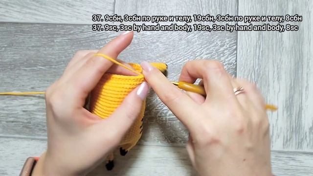 Тигр крючком. Вязаный тигренок. Тигр с мягким животиком. Символ 2022 / Tiger crocheted