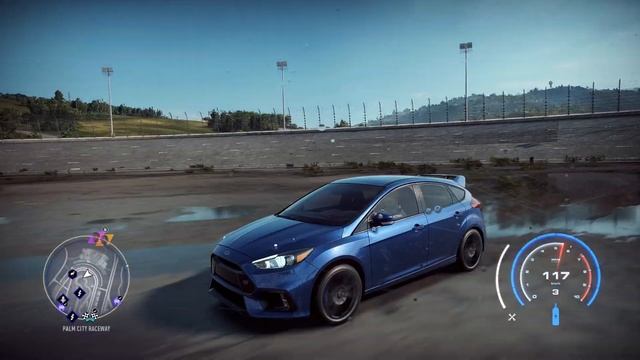 Need for Speed HEAT - 2016 Ford Focus RS - Car Show Speed Jump Crash Test . 1440p 60fps. смотреть онлайн
