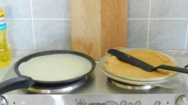 Рецепт блинов с клубникой