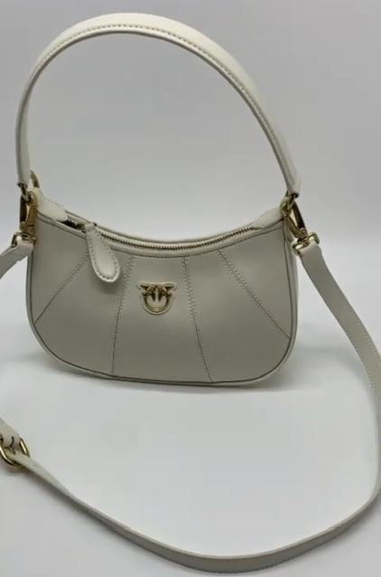 Сумка Pinko хобо белая смотреть онлайн