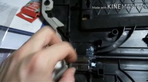 Сломался солнцезащитный козырек Infiniti QX60 (ремонт)