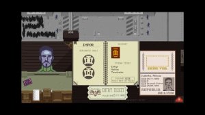 Прохождение PapersPlease #1(Знакомимся с новой профессией)