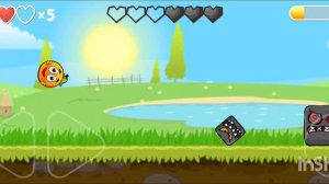 как пройти 15 уровень или же 1го босса в red ball 4