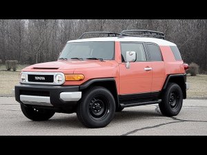 Японский автомобиль Toyota FJ Cruiser 2013 год. POV Test Drive. Авто обзор.
