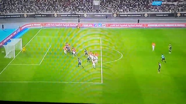 Dani Alves free kick goal Monaco vs PSG 1-1 (29/7/2017) смотреть онлайн