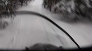 Первый выезд на снегоходе Тайга Люкс - 2 после переборки двигателя.