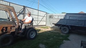 самодельный мини трактор. строю кун.своими руками.