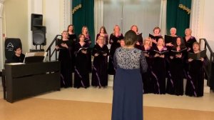 "Благословляю Вас леса " муз. П. И. Чайковского, обработка для женского хора А. Л. Виноградовой.