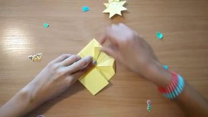 ?ОРИГАМИ СОЛНЫШКО из бумаги!!!? Бумажное солнце. | ?ORIGAMI SUN made of paper!!!? Paper the sun. DI