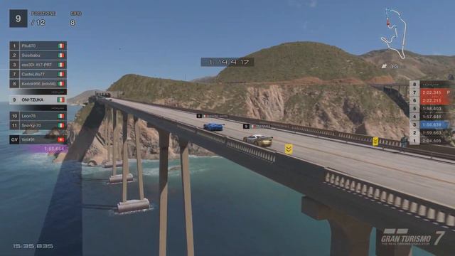 Gran Turismo 7 Campionato PRT AM-A gr4 Grand Valley смотреть онлайн