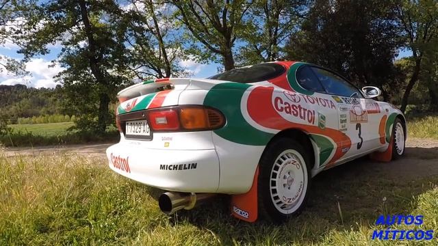 Prueba del mítico Toyota Celica ST185RC Carlos Sainz смотреть онлайн