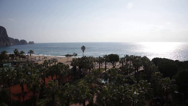 Beautiful view from the Gardenia Hotel #Alanya #CleopatraBeach