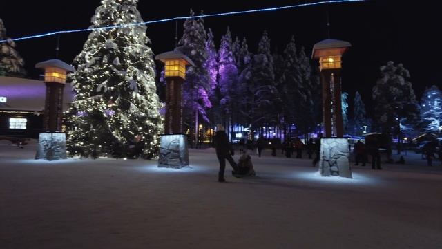 Santa Claus Village Walking Tour in the Arctic Circle Lapland Finland Rovaniemi?