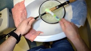 Уход за спиннингом. Как почистить спиннинг. Рукоять спиннинга