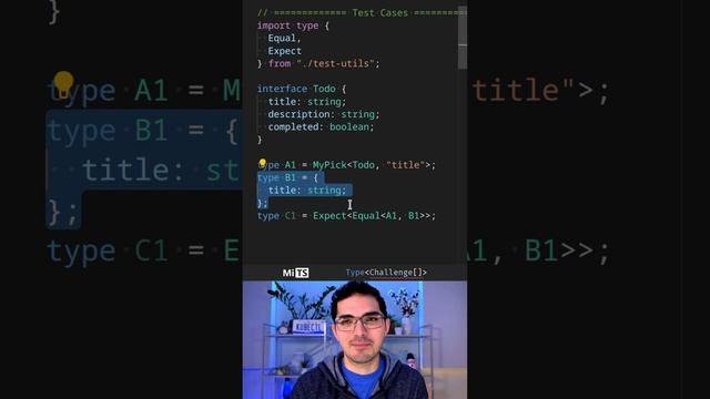 Pick - TypeScript Type Challenges #4 [EASY]