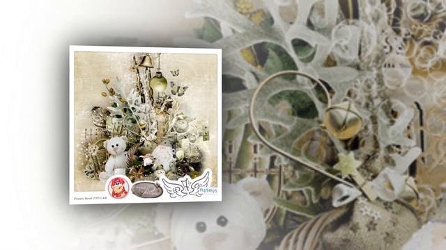 53 Скрап-набор Зеленый Новый год смотреть онлайн