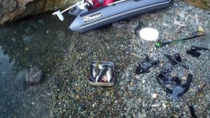 Эксплуатация лодки Фрегат 280 НДНД с электромотором на море.