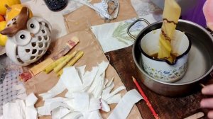 Работа с воском