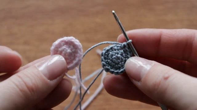 Мышка крючком, мастер-класс, схема, часть 2