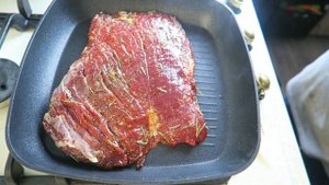 Как жарить ФЛАНК стейк!