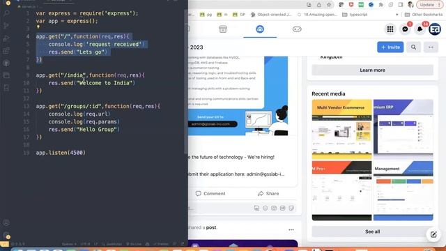 Simple Steps to Create Webapplication using Express