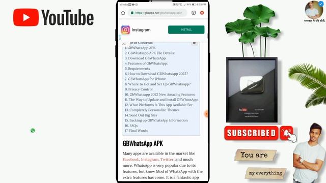 GBWhatsApp | How To download GBWhatsApp In 3 minutes | link in DESCRIPTION❤️ #ravisoni 11 May 2022 смотреть онлайн