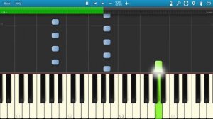 Ласковый Май - Розовый Вечер (на пианино Synthesia)