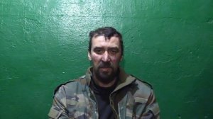 Интервью пленного военнослужащего ВСУ