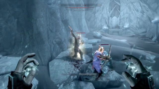 Skyrim Modded Battle - Teldryn Sero Vs Leoric the Fierce смотреть онлайн