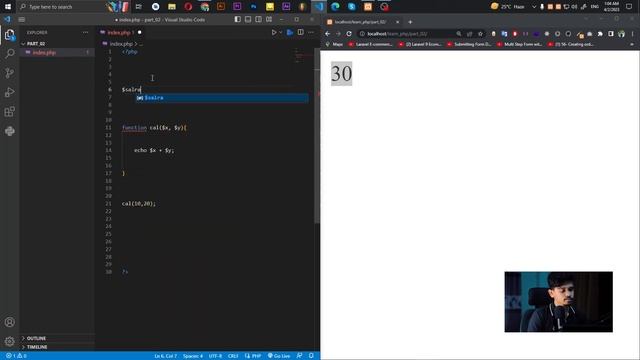 Let's Learn PHP | Tutorial: function | Part 04 | Be Skilly #phpfunction #phpbanglatutorial #beskill