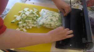 Морозим кабачки в вакуумной упаковке на зиму