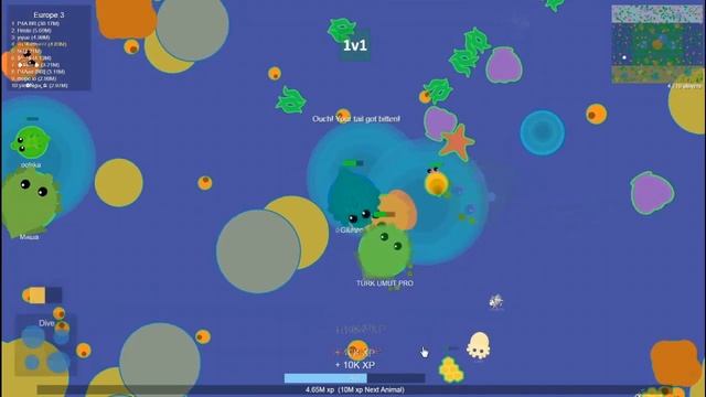 ПУТЬ К ЧЕРНОМУ ДРАКОНУ! ИГРА ЗА ВОДНОГО МОНСТРА - Mope.io С голосом смотреть онлайн
