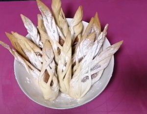 Печенье сосульки