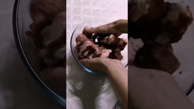 ГУЛЯШ ИЗ РЕБРЫШЕК СВИНИНЫ?? ПОЛУЧАЕТСЯ ВКУСНОЕ, НЕЖНОЕ МЯСО.