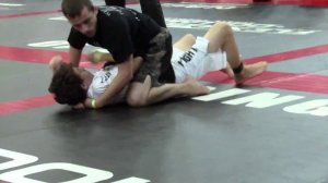 Harrison Gibson (Reckless) with Ludus MMA Winning the first match in his Jiu Jitsu tournament.