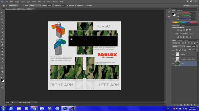 How To Make A Shirt In Roblox On Photoshop смотреть онлайн