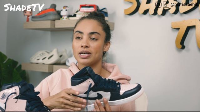 A TOP WOMEN'S EXCLUSIVE?  AIR JORDAN 1 ATMOSPHERE ("BUBBLE GUM") REVIEW and HOW TO STYLE