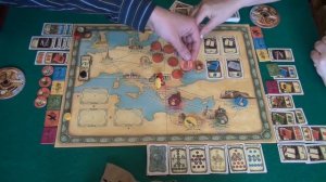Thebes - играем в настольную игру.