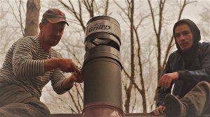 ЗАТОПИЛИ ПЕЧЬ В ТАЕЖНОЙ БАНЕ. Почти все видео, отснято в 4К качестве.