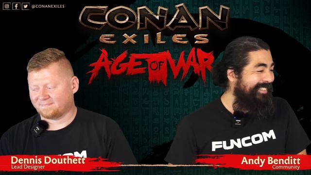 (Recording) Conan Exiles: Age of War Developer Livestream