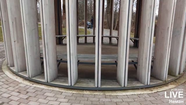 город Неман-Рагнит Калининградская обл. Прогулка по парку. смотреть онлайн