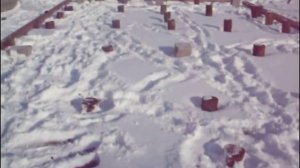 Установлены акациевые столбы, переход с 1 ко 2 этапу!