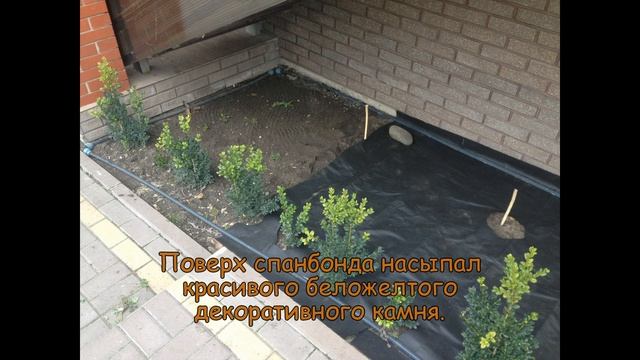 Делаем клумбу. Спанбонд защита от сорняков смотреть онлайн