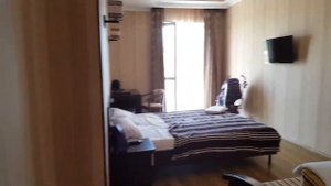 Видео-обзор номера в отеле Аттика, поселок Витязево. Анапа