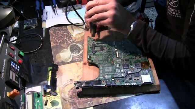 hp pavilion dv6500. Разборка. Не включается. Disassembly. Not working. смотреть онлайн