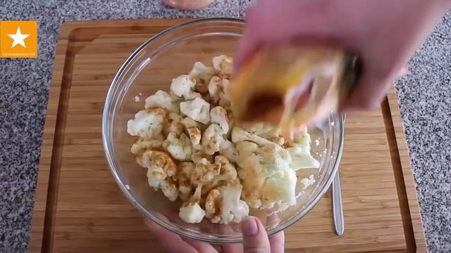 Цветная капуста со специями. Очень вкусное блюдо из цветной капусты от Мармеладной Лисицы