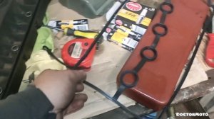 Решение проблем масла в колодцах, течи с под клапанной крышки, Ланос 1.6, Круз 1.6, Такума 1.6 л.