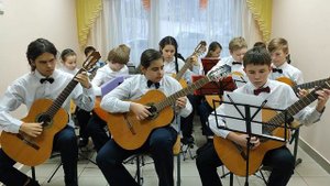 Ансамбль гитаристов, Детская школа искусств  №55 г. Новокузнецк