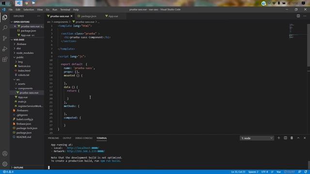 Video 94 - VueCLI + Sass