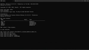 Oracle//SQL//Insert data into exist table in SQL Plus  #ranks